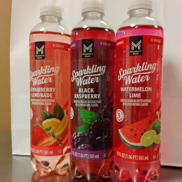 Sparkling Natural Vitamin Water.