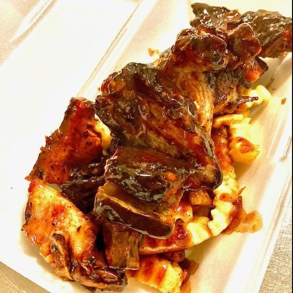Large Ribtip Special Fry & Pop.