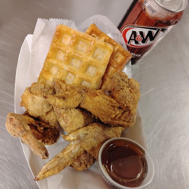 Chicken and Waffles.