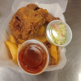 1/4 Mixed Chicken Dinner (2pcs)