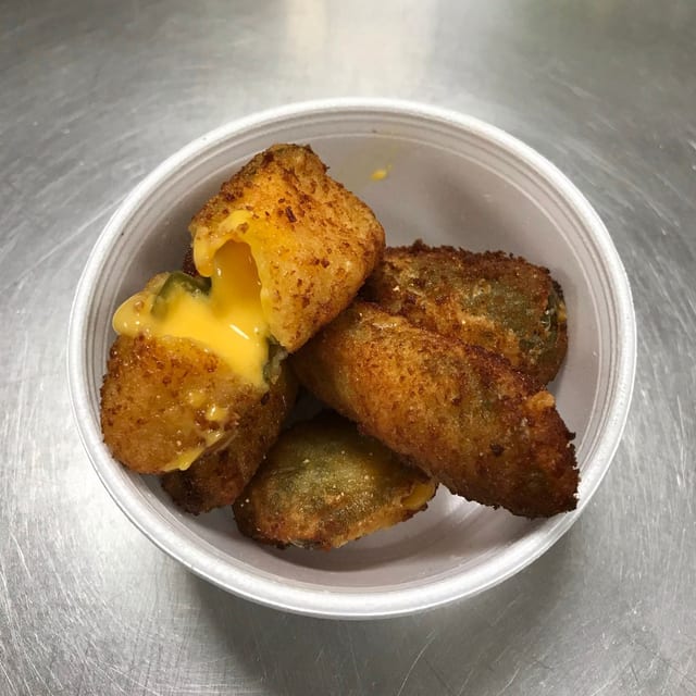 Large Jalapeno w/ Cheese Poppers.