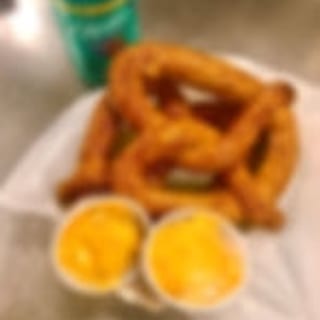 2 Pretzels w/ Cheese and Pop