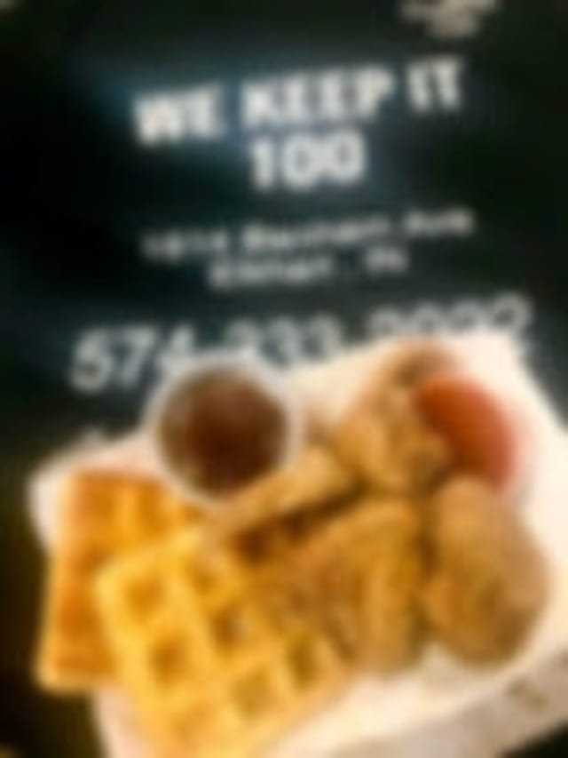 1/2 Mixed and Waffles.