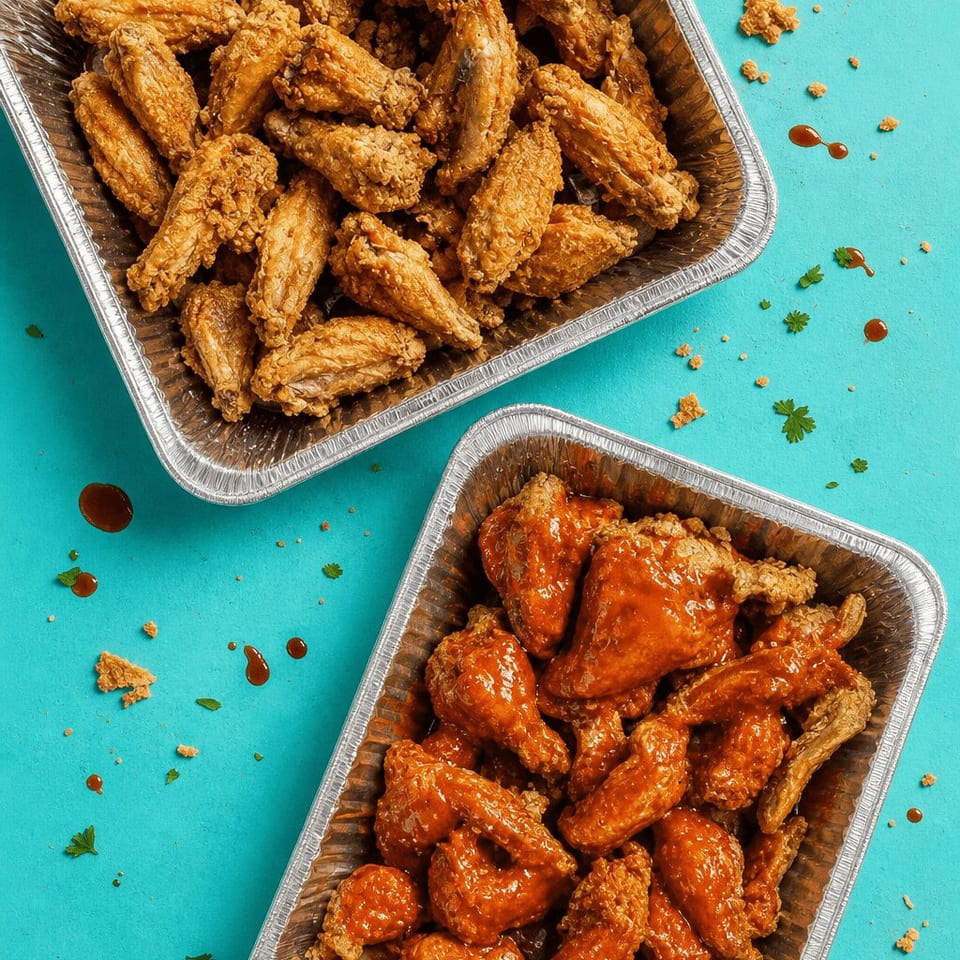 Sauced wings